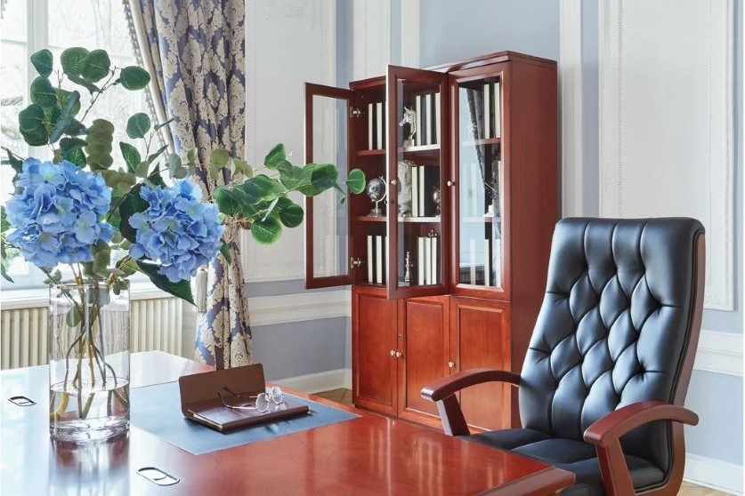 libreria legno di lusso a vetri foggia