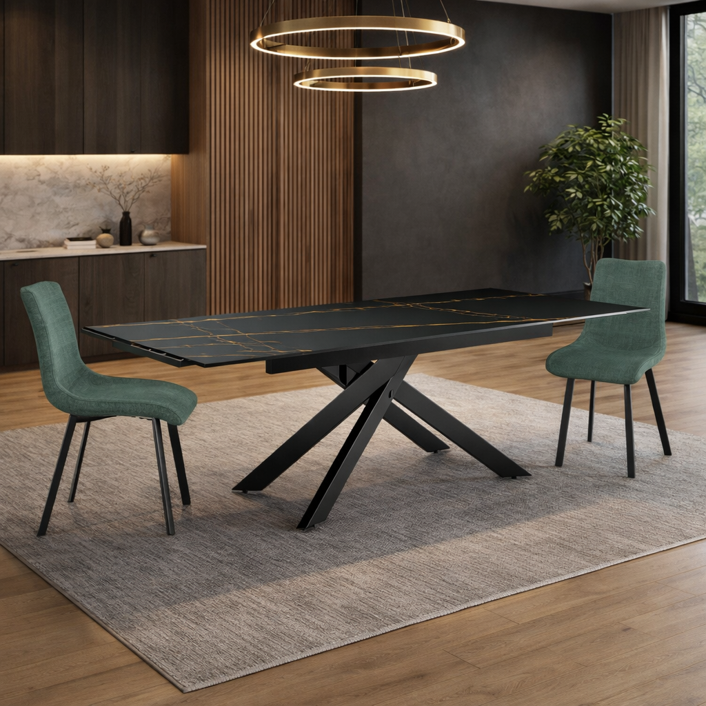 Tavolo moderno allungabile rettangolare
