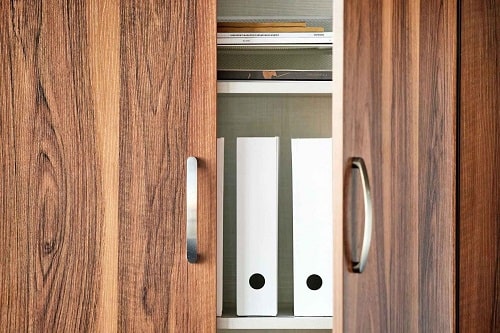armadio 2 ante legno ufficio Evolutio D308B