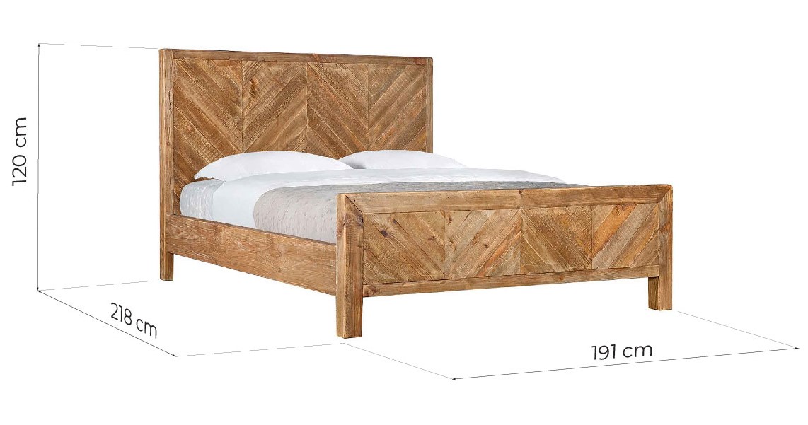 con 4 cassetti 180 x 200 cm Letto per futon Sara in legno di rovere massello oliato 