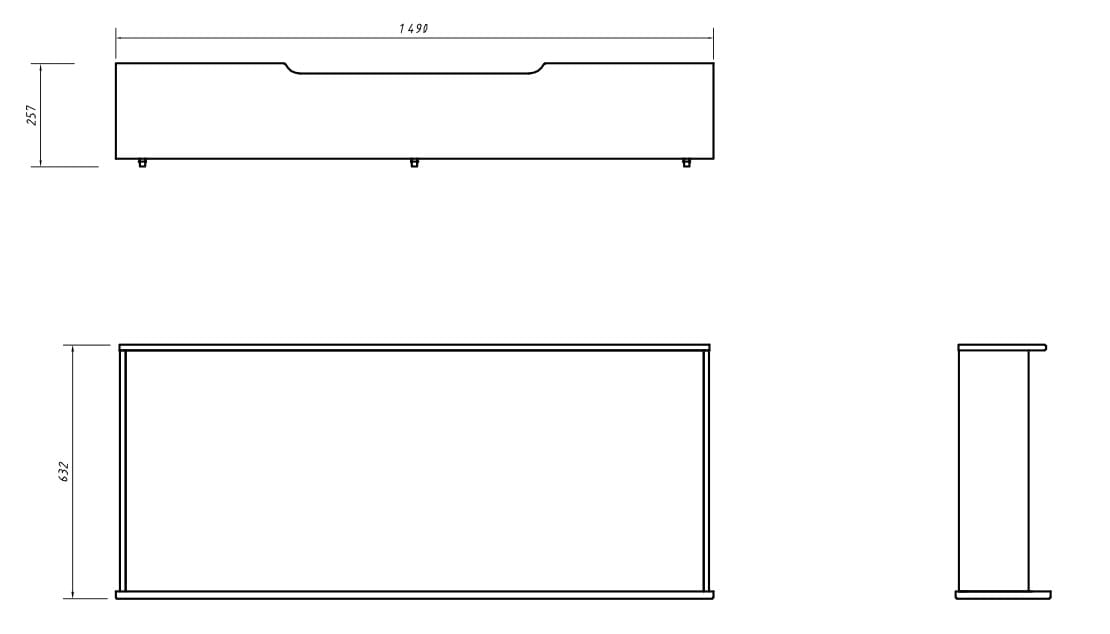 cassettone letto shabbu chic legno bianco