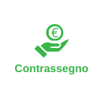 Il pagamento alla consegna può essere fatto tramite assegno circolare intestato emesso da un istituto bancario.