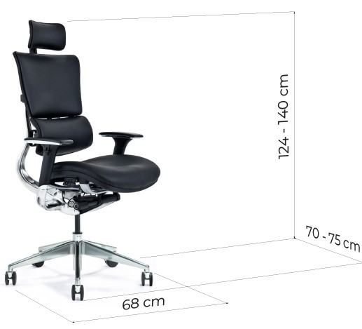 sedie ufficio ergonomiche design misure