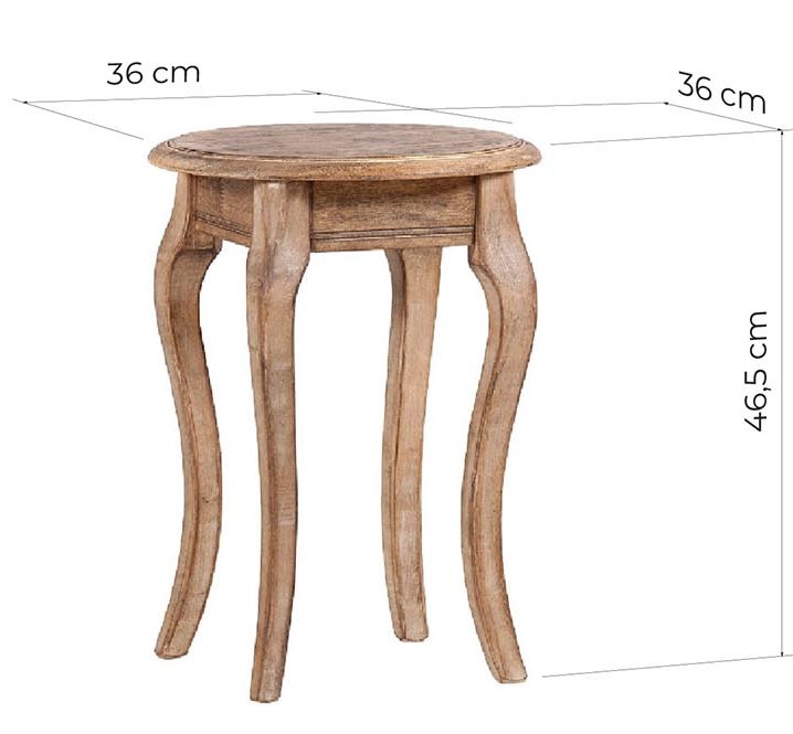 tavolini porta piante legno stile shabby provenzale