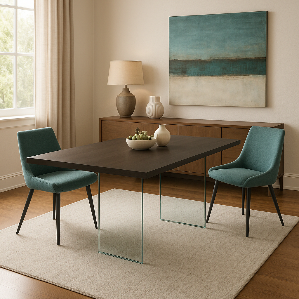 Tavolo moderno allungabile rettangolare Tavolo allungabile moderno INCONTRO 200/300x100 cm in rovere termocotto